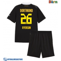 Fotballdrakt Barn Borussia Dortmund Julian Ryerson #26 Bortedraktsett 2026-27 Kortermet (+ Korte bukser)